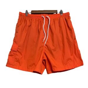 Men's Swim Trunks Daniel Cremieux Surf Gear Beach Wear Orange Lined Coastal XXL
